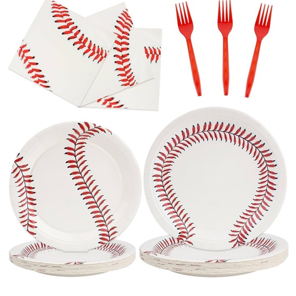 1st Birthday Baseball Theme Party Pack!! - Picture 9 of 9